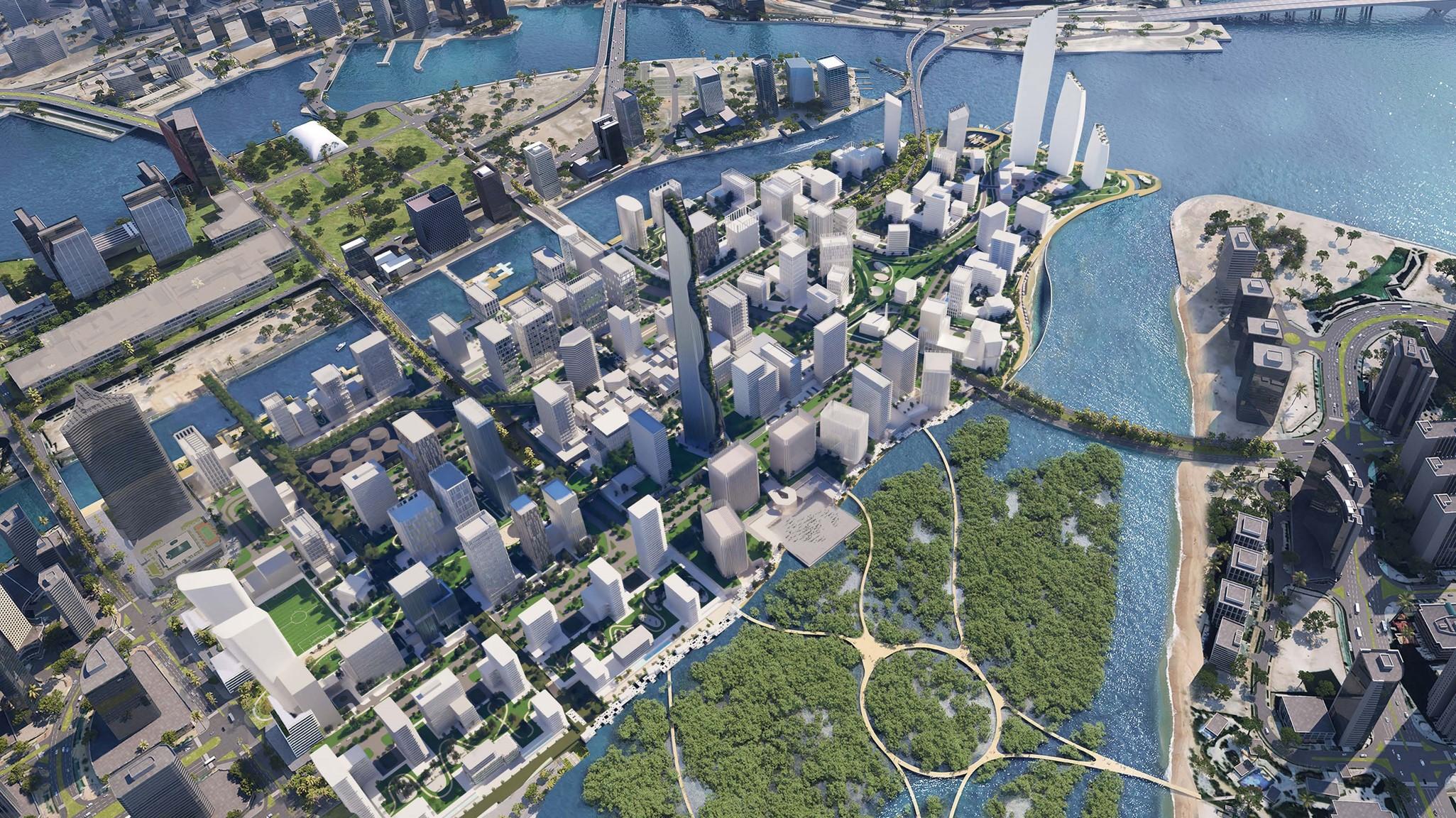 Al Maryah East mixed-use development in Abu Dhabi