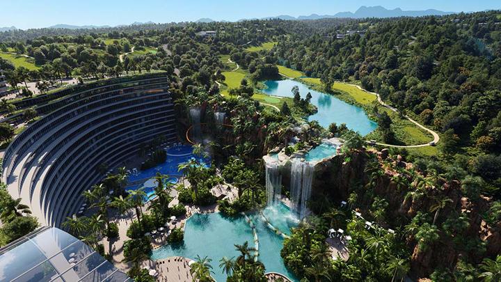 Hann Reserve resort community in Clark, Philippines